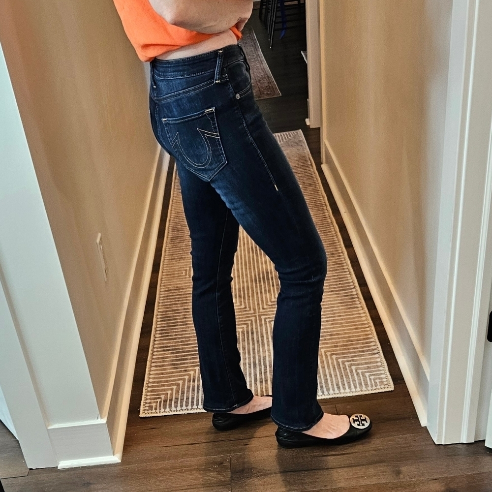 True Religion Jennie Curvy Bootcut - SIZE 26 - Picture 3 of 13